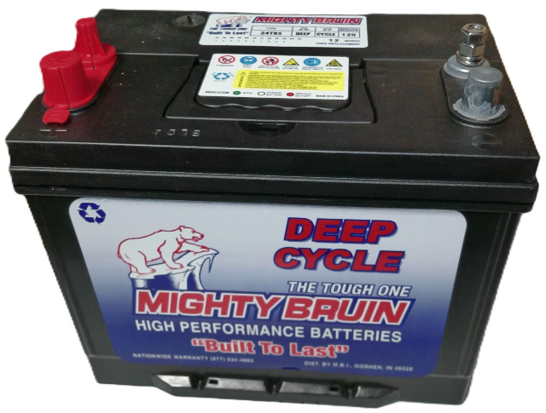 12V DEEP CYCLE BATTERY