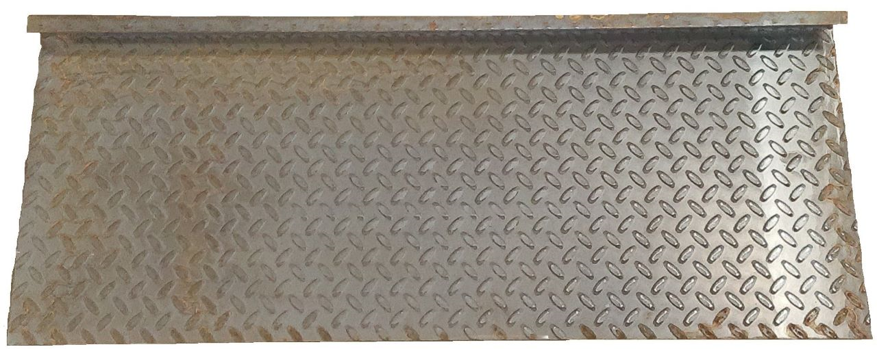 14 X 36 FORMED T.P S/A FENDER BACKER (RAW)
