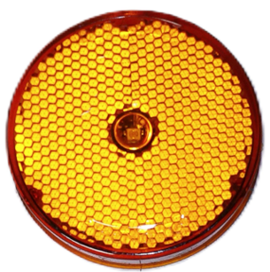 2.5" Amber Led/Reflectivity