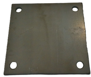 7" SQ. JACK PLATE
