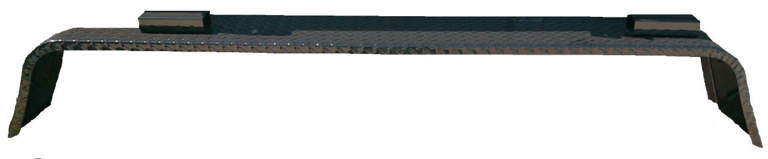 9" X 72" X 10" STEEL FENDER (RAW)