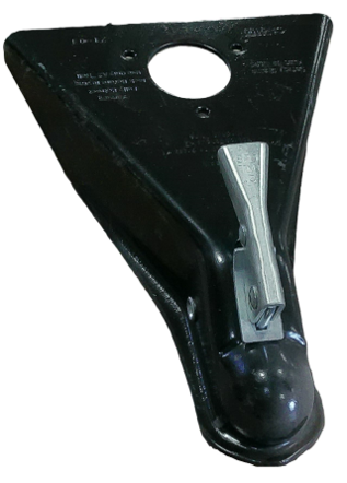 A-FRAME COUPLER 2" BALL 5000# BLACK
