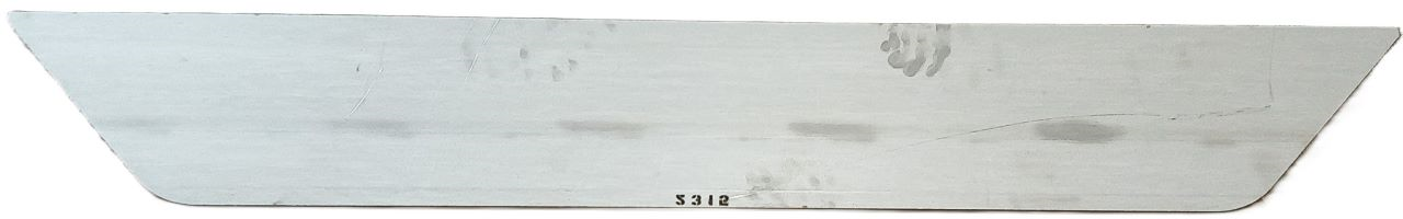 EH WELD ON FENDER BACKER 10" X 67-1/2" (RAW)