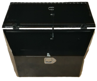 SMALL STEEL TOOLBOX WO/HOLE