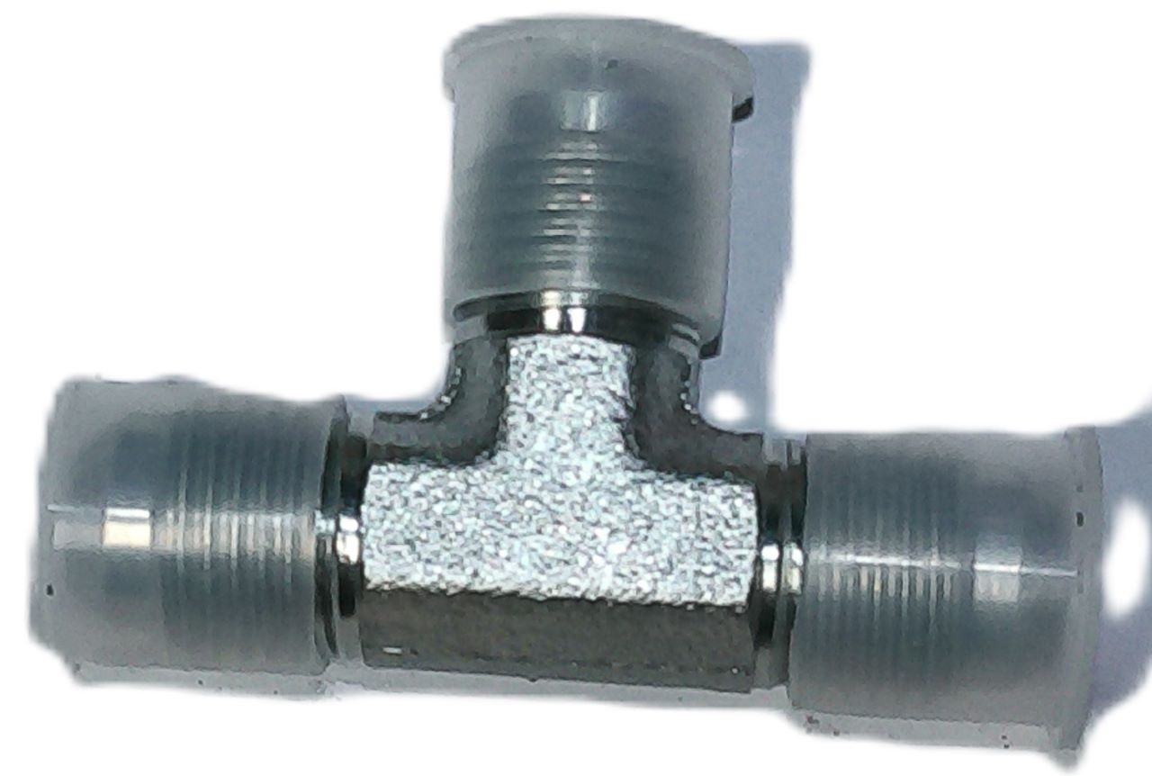 3/8" UNION T HYDRAULIC FITTING