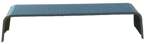 9" X 66" X 14" STEEL FENDERS (RAW)